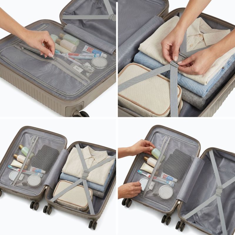 Geantă de voiaj de cabină KADVA Palero 38 l bej 3
