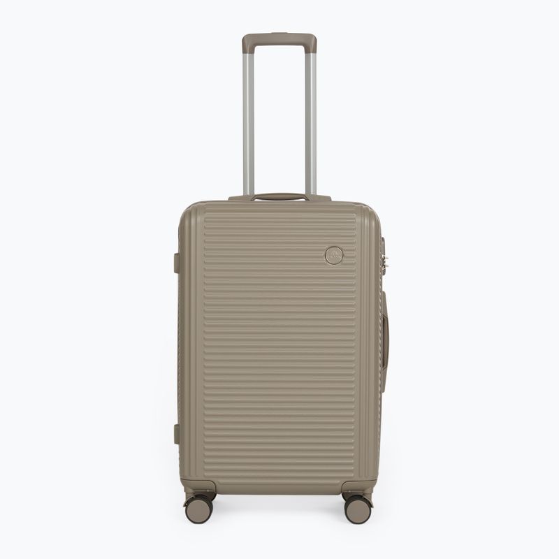 Valiză de călătorie medie KADVA Palero 64 l bej