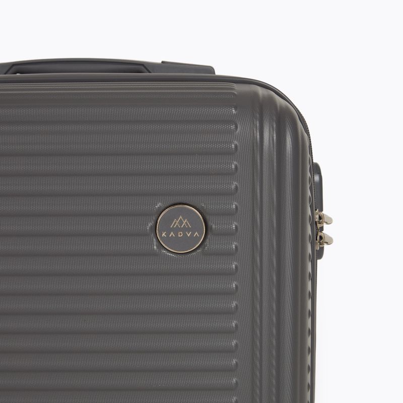 Geantă de voiaj de cabină KADVA Palero 38 l gri 12