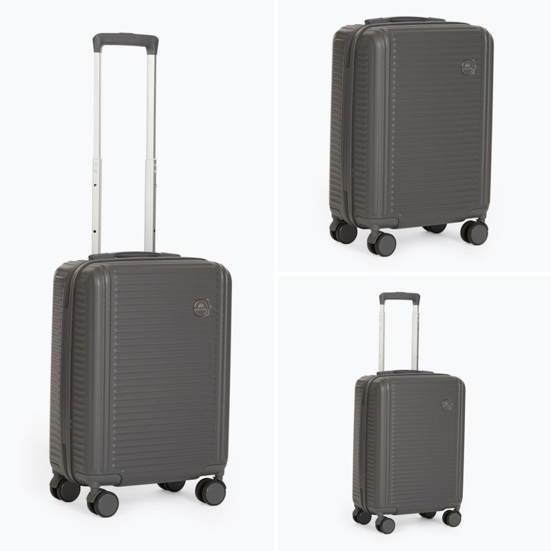 Geantă de voiaj de cabină KADVA Palero 38 l gri 10