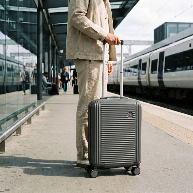Geantă de voiaj de cabină KADVA Palero 38 l gri 4