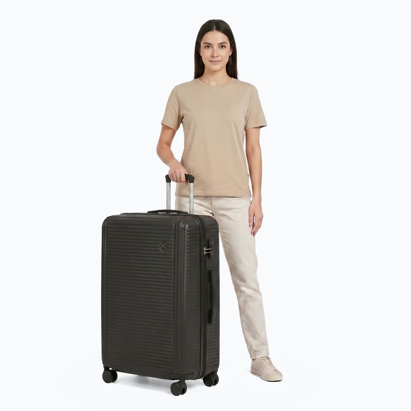 Walizka podróżna duża KADVA Palero 95 l czarny 2