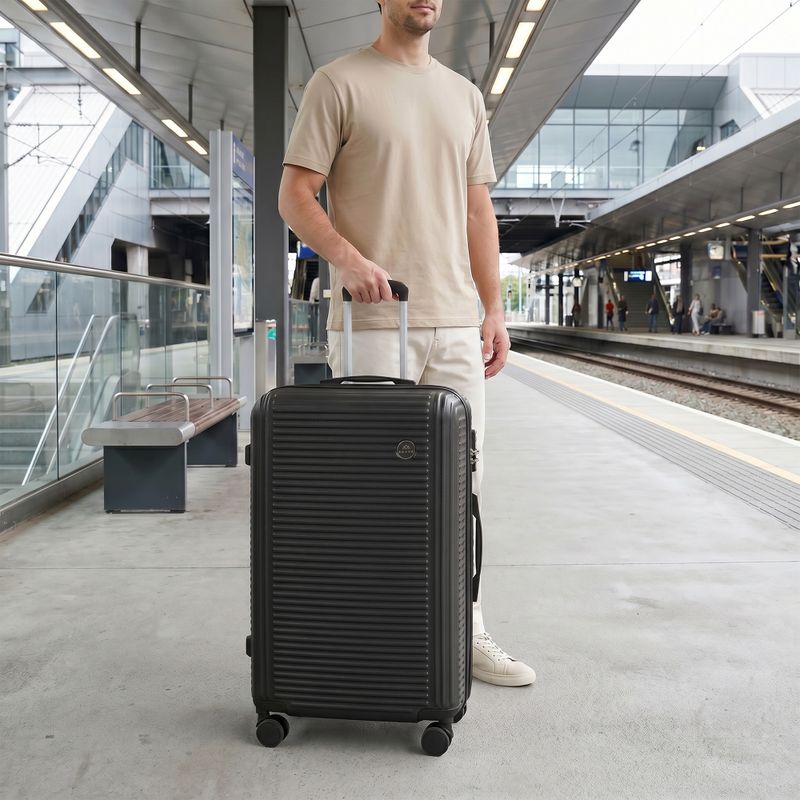 Walizka podróżna duża KADVA Palero 95 l czarny 15