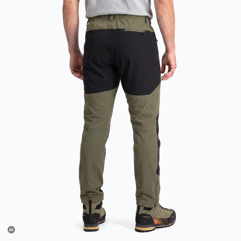 Pantaloni de drumeție pentru bărbați KADVA Woodsy verde 2