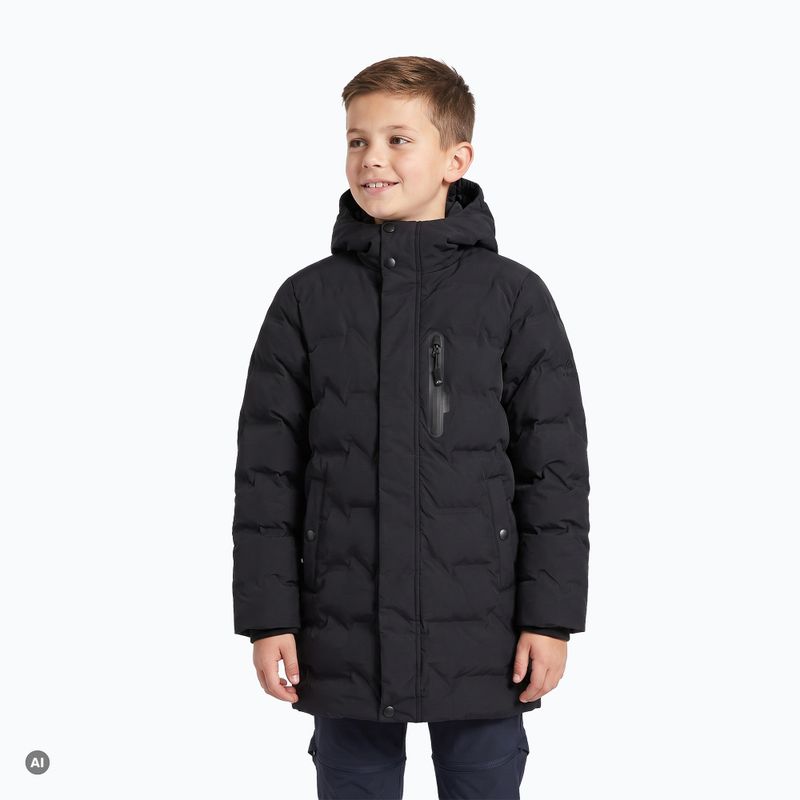 Geacă de puf pentru copii KADVA City Alpine JR negru