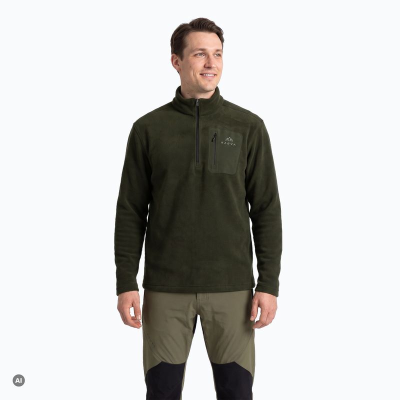 Bluza polar pentru bărbați KADVA SumGear verde