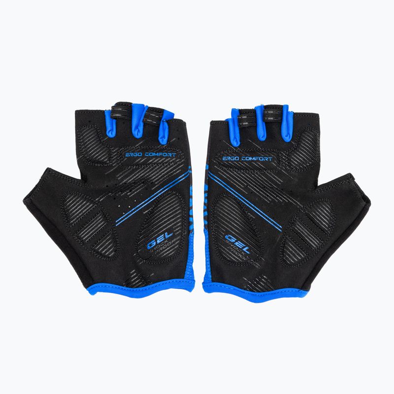 Manuși de ciclism ATTABO Vito gel shock proof albastru/negru 3