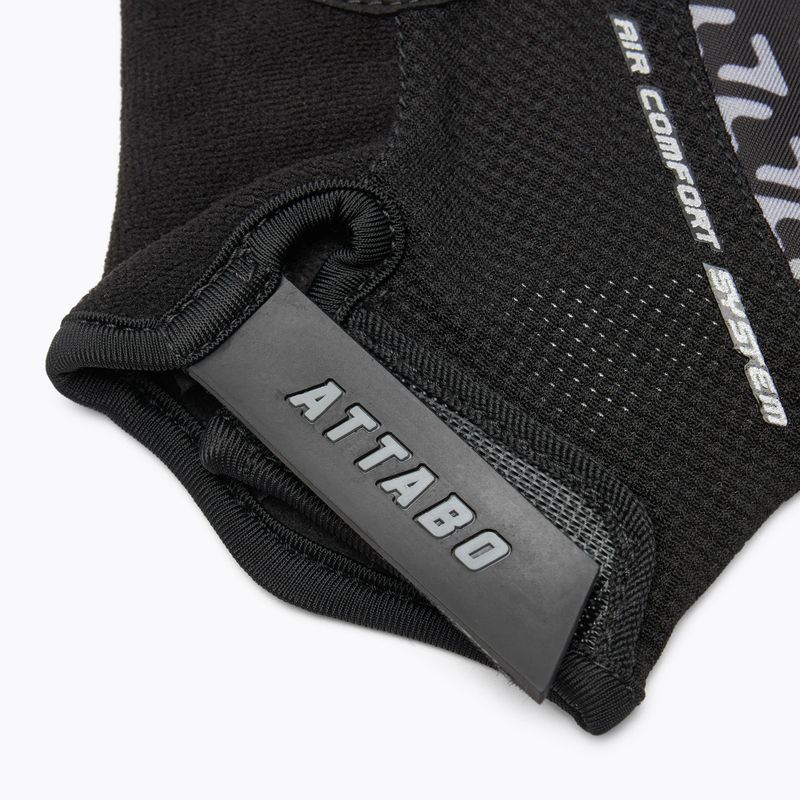 Manuși de ciclism ATTABO Vito gel shock proof negru 7