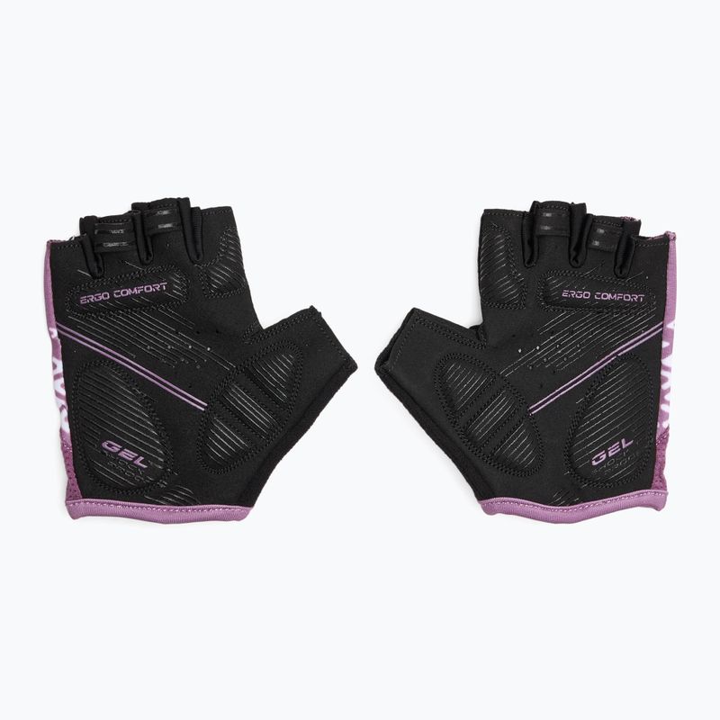 Manuși de ciclism pentru copii ATTABO Vito JRG gel shock proof roz/negru 6