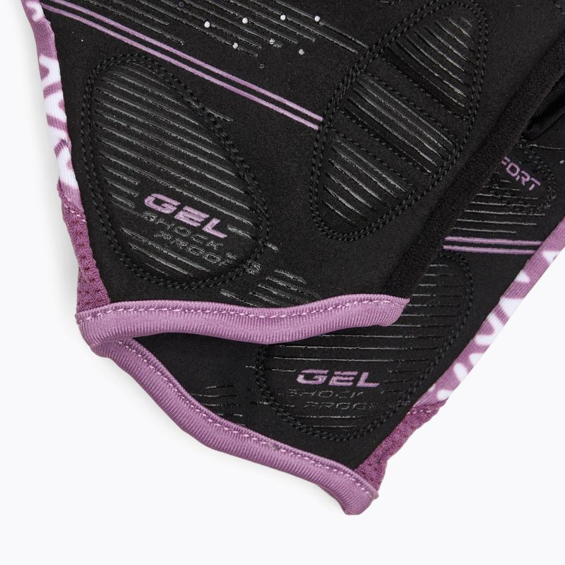 Manuși de ciclism pentru copii ATTABO Vito JRG gel shock proof roz/negru 8