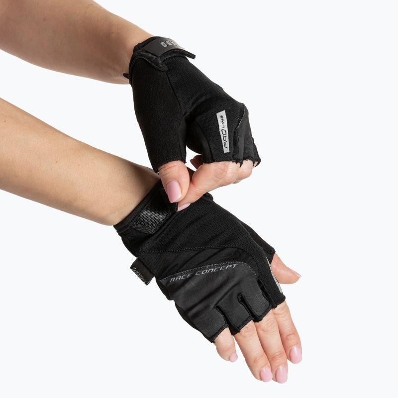 Manuși de ciclism ATTABO Kinu Pro shock absorbing system negru 3