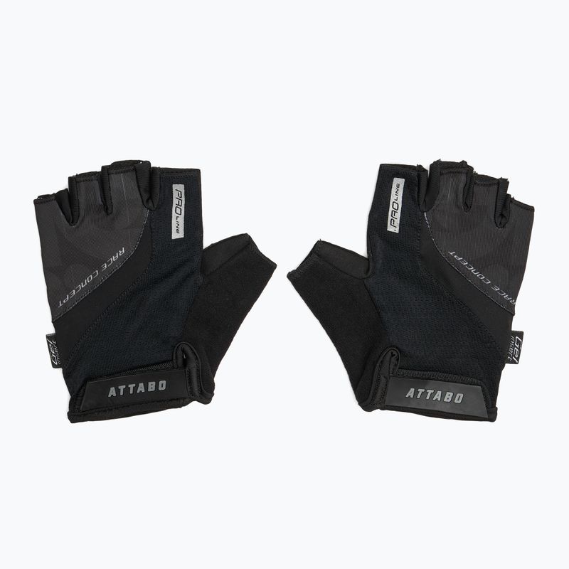 Manuși de ciclism ATTABO Kinu Pro shock absorbing system negru 2