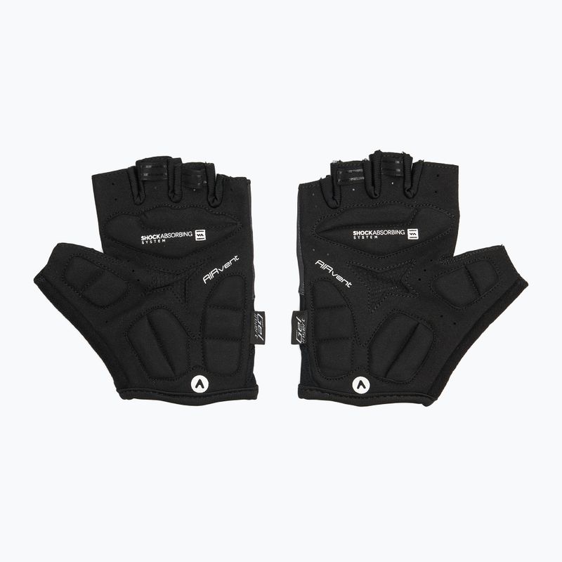 Manuși de ciclism ATTABO Kinu Pro shock absorbing system negru 3