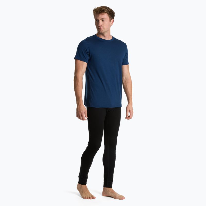 Tricou termoactiv pentru bărbați WOOLCANO Merino 100% TEE0546 albastru marin 2