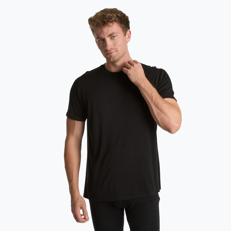 Tricou termoactiv pentru bărbați WOOLCANO Merino 100% TEE0546 negru 7