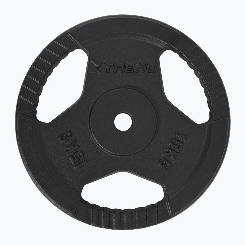 Greutate din fontă XTREXO TRX-ICP015 15 kg crom 2