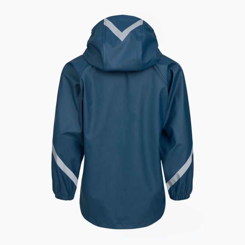 Geacă de ploaie pentru copii KADVA AquaLock JR navy blue 2