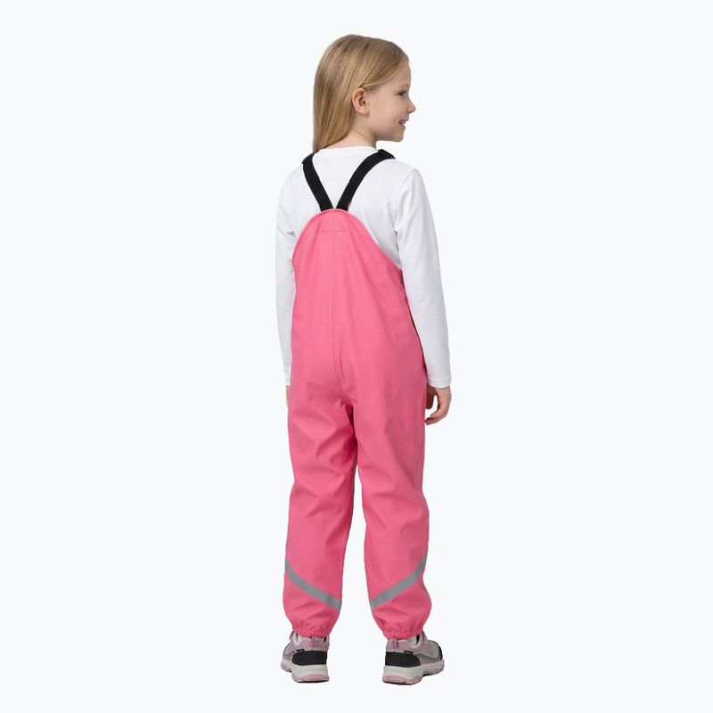 Pantaloni de ploaie pentru copii KADVA AquaLock JR membrană 5000 roz 2