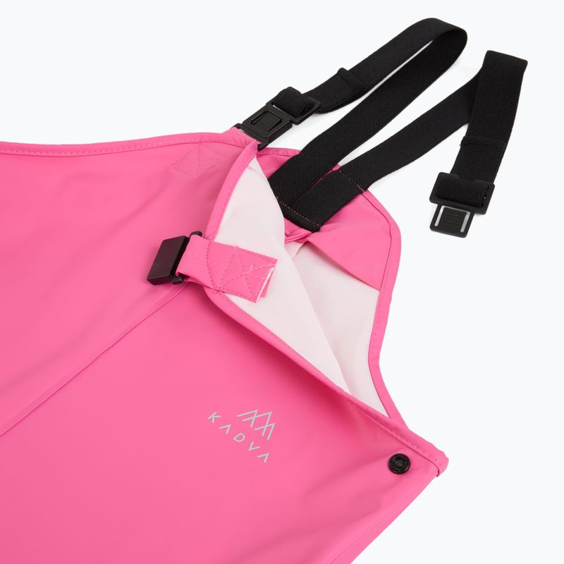 Pantaloni de ploaie pentru copii KADVA AquaLock JR pink 11