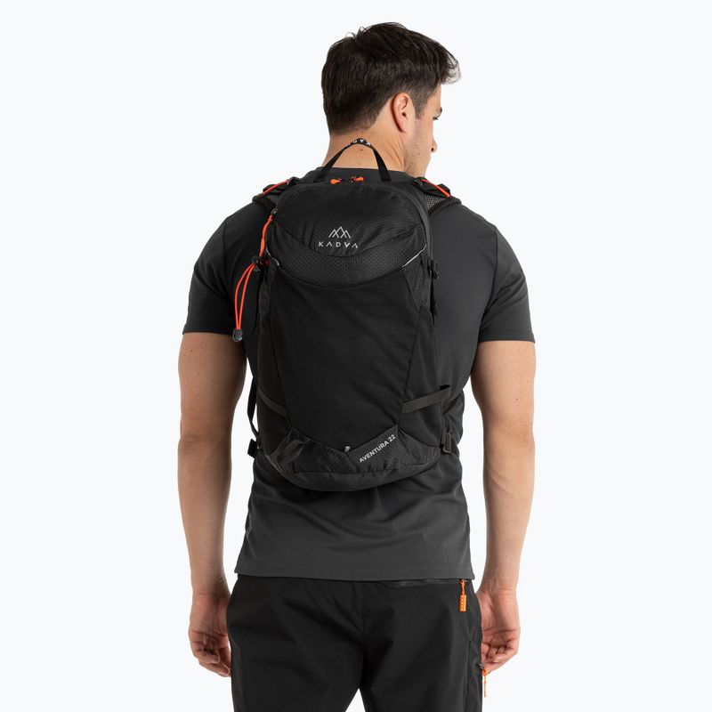 Rucsac turistic KADVA Aventura 22 l negru 10
