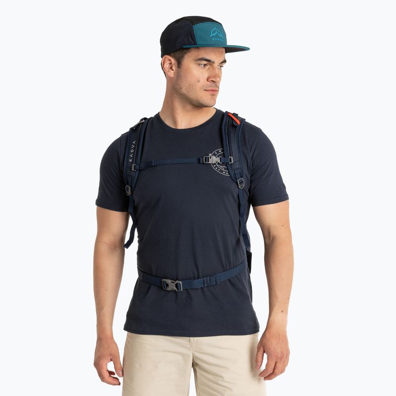 Rucsac turistic KADVA Aventura 22 l albastru oțel 12