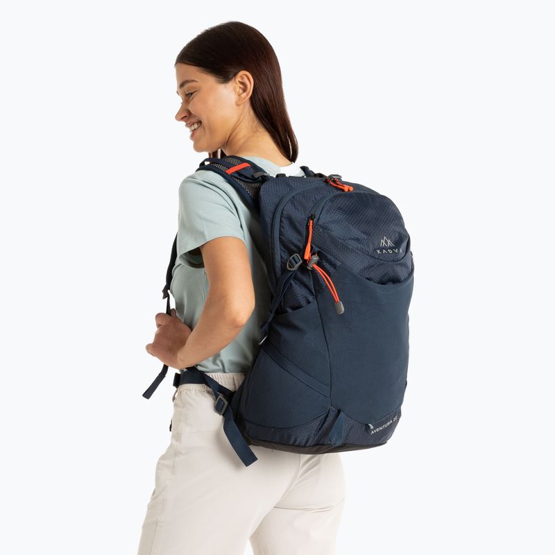 Rucsac turistic KADVA Aventura 22 l albastru oțel 19