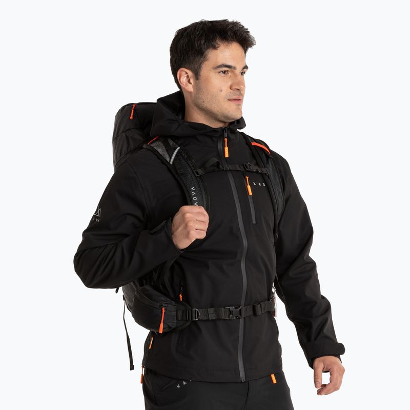 Rucsac de trekking KADVA Sendero 35 l negru 11