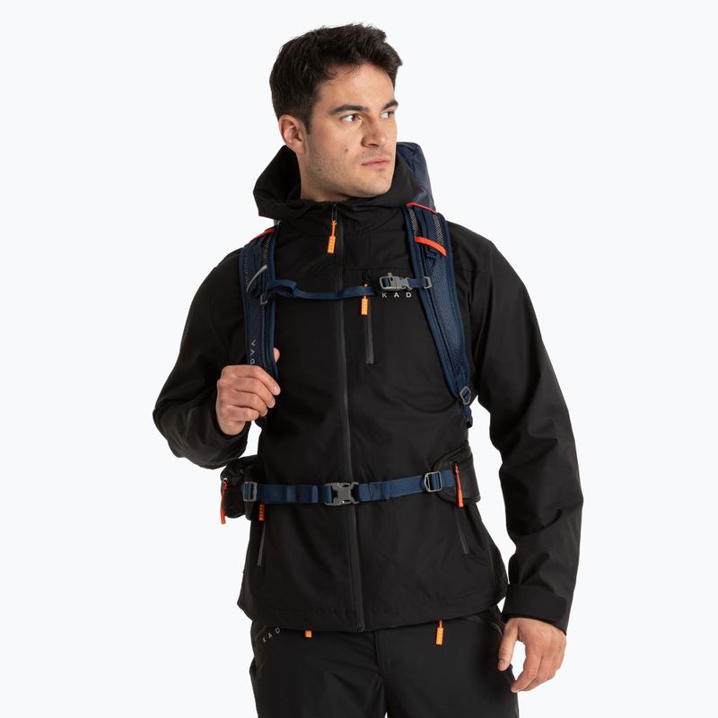 Rucsac de trekking KADVA Sendero 35 l albastru oțel 13