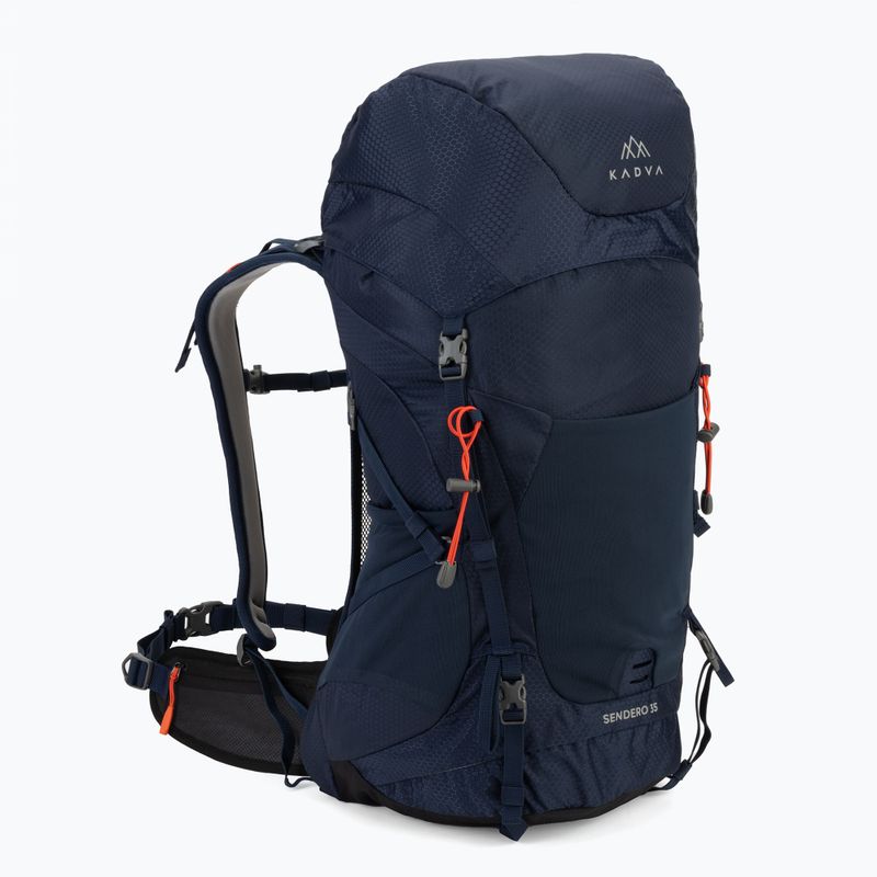 Rucsac de trekking KADVA Sendero 35 l albastru oțel