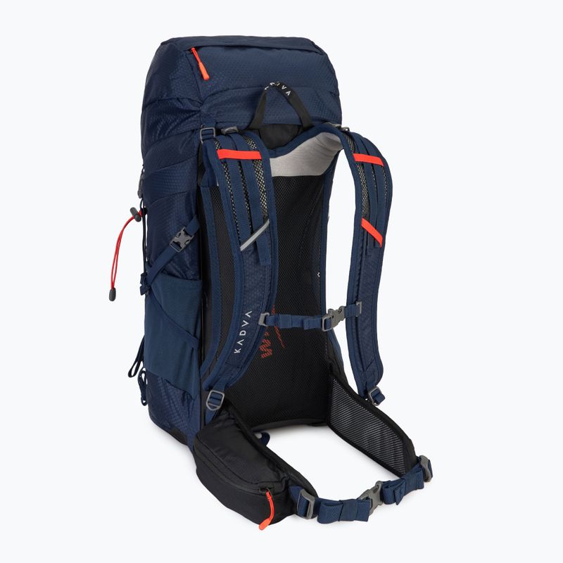 Rucsac de trekking KADVA Sendero 35 l albastru oțel 4