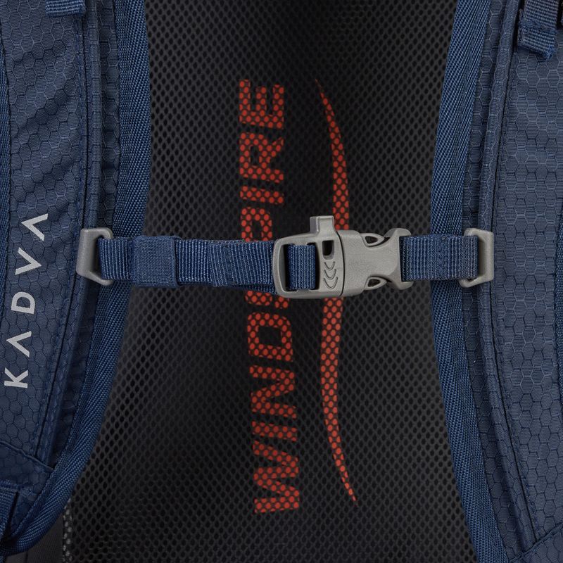 Rucsac de trekking KADVA Sendero 35 l albastru oțel 9