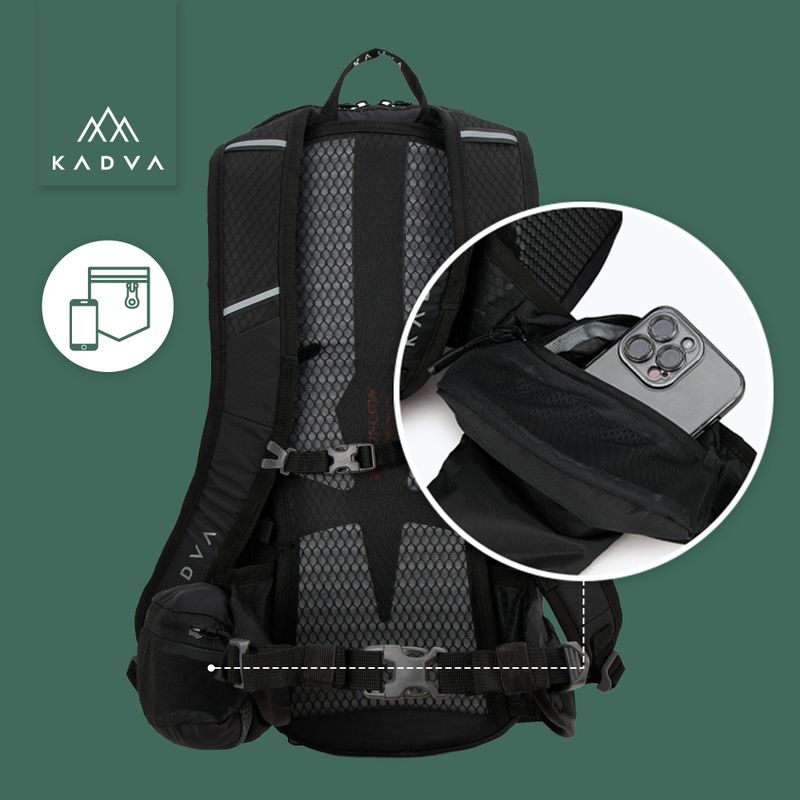 Rucsac turistic KADVA Escapada 20 l negru 21