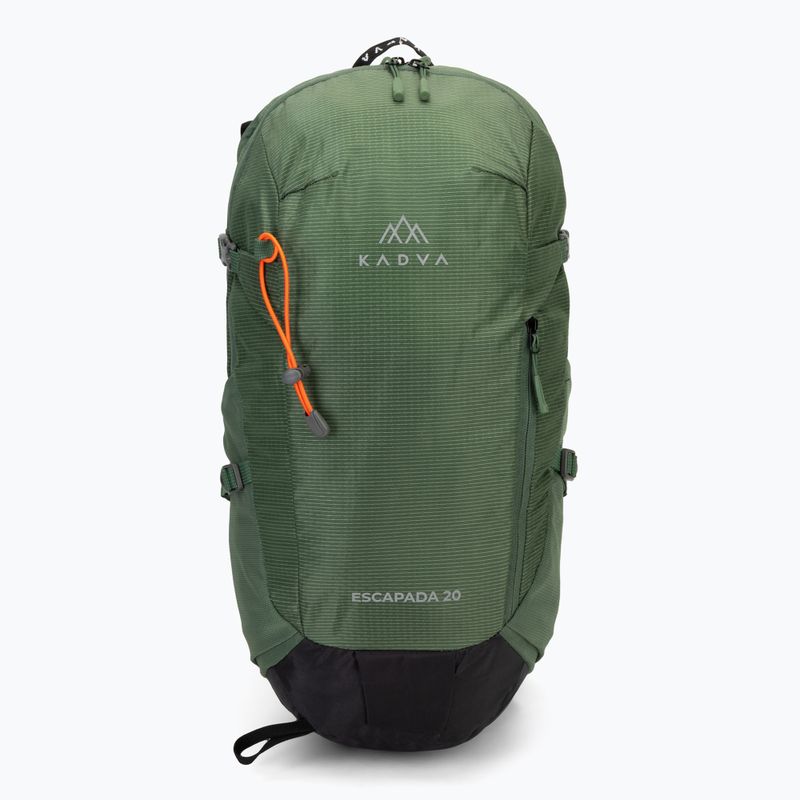 Rucsac turistic KADVA Escapada 20 l verde 2