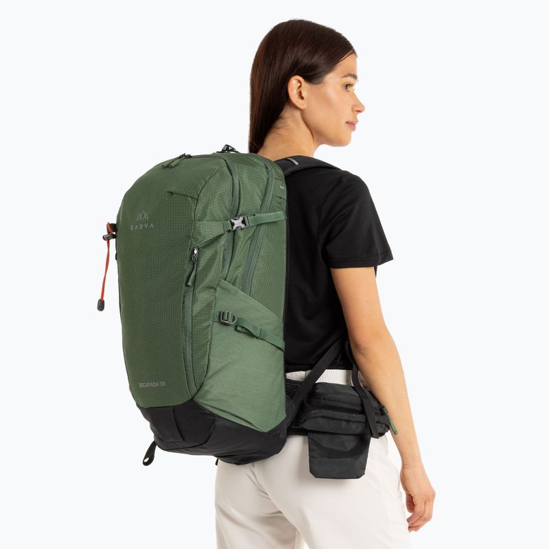 Rucsac turistic KADVA Escapada 30 l verde 22