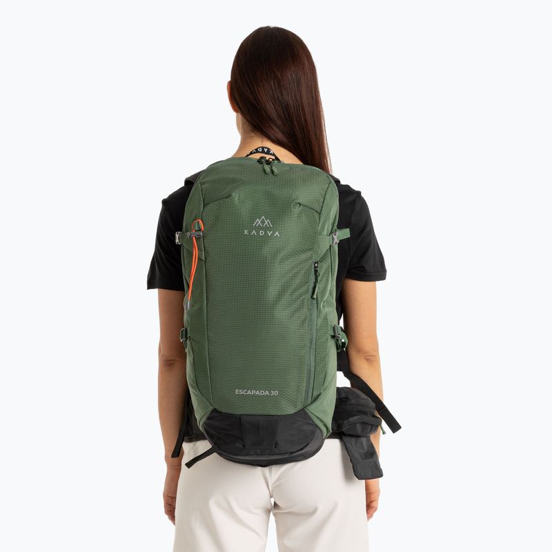 Rucsac turistic KADVA Escapada 30 l verde 24