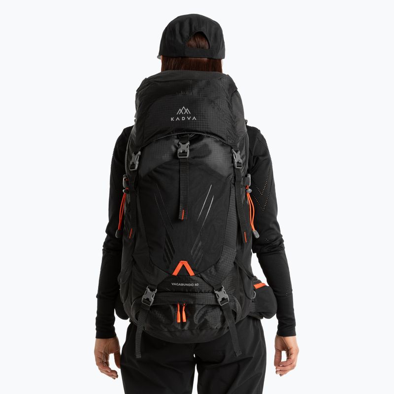 Rucsac de drumeție KADVA Vagabundo 40 l negru 22