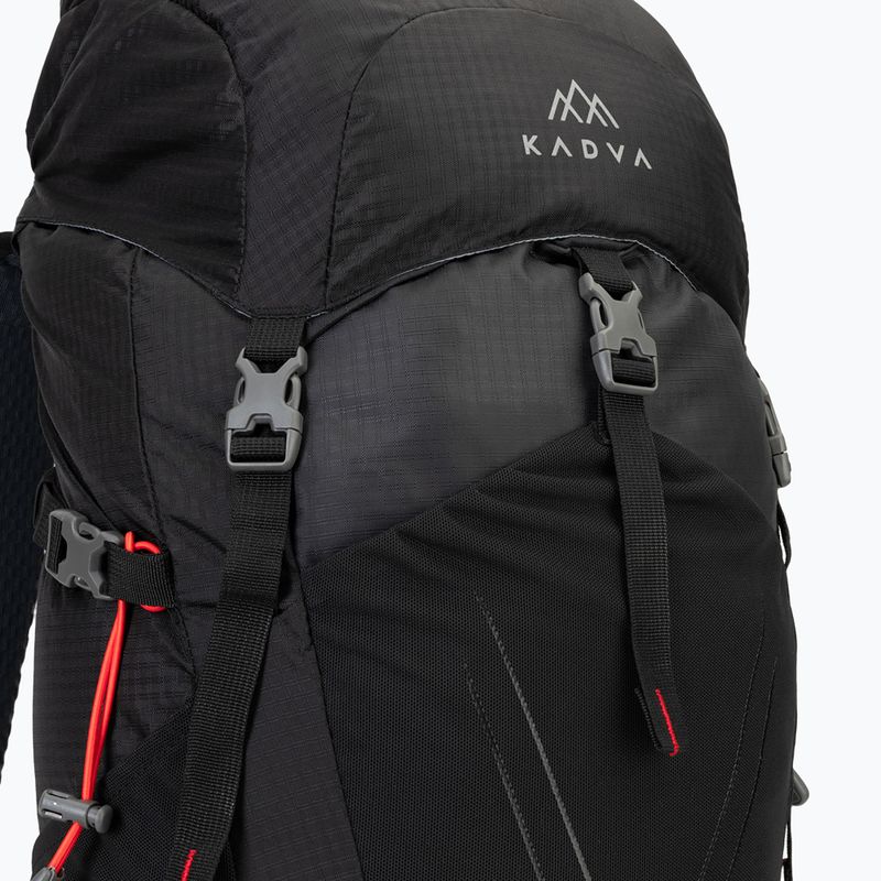 Rucsac de drumeție KADVA Vagabundo 40 l negru 8