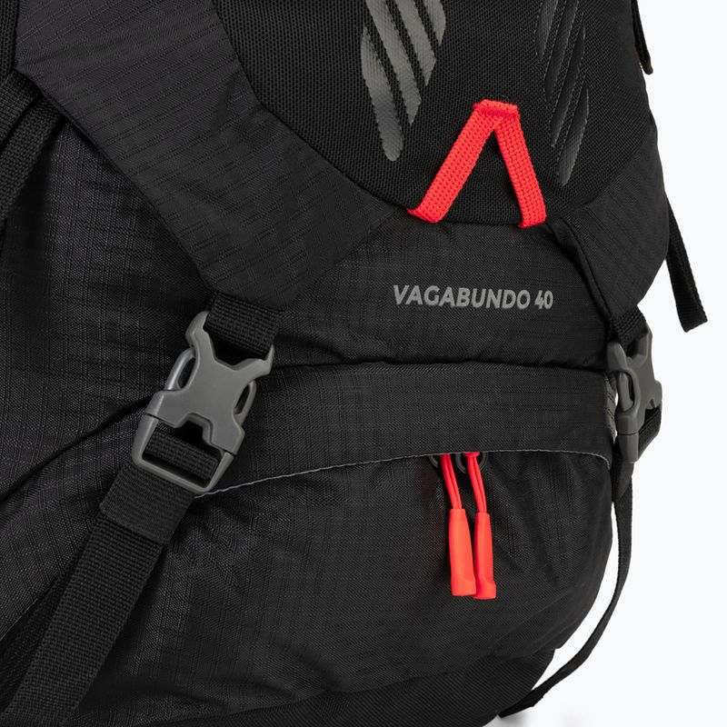 Rucsac de drumeție KADVA Vagabundo 40 l negru 9