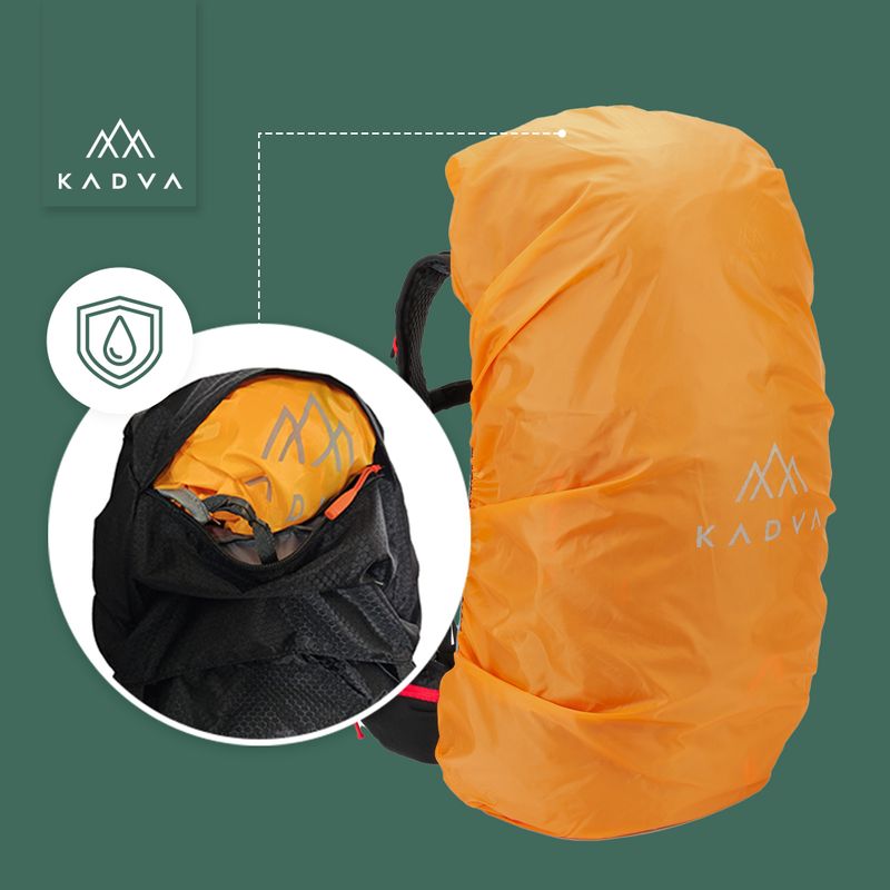 Rucsac de drumeție KADVA Vagabundo 40 l negru 30