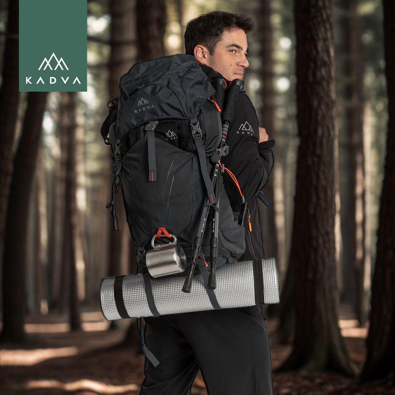 Rucsac de drumeție KADVA Vagabundo 40 l negru 31
