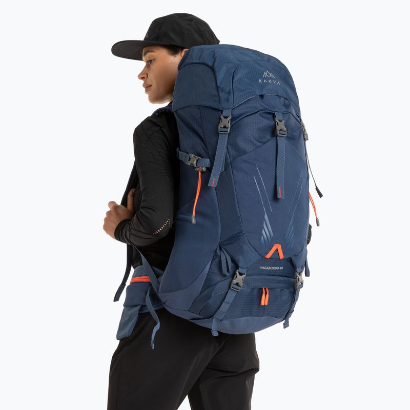 Rucsac de drumeție KADVA Vagabundo 40 l albastru 19