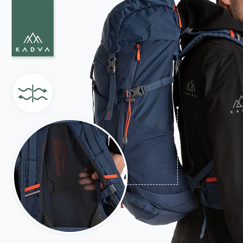 Rucsac KADVA Vagabundo 40 l niebieski 26