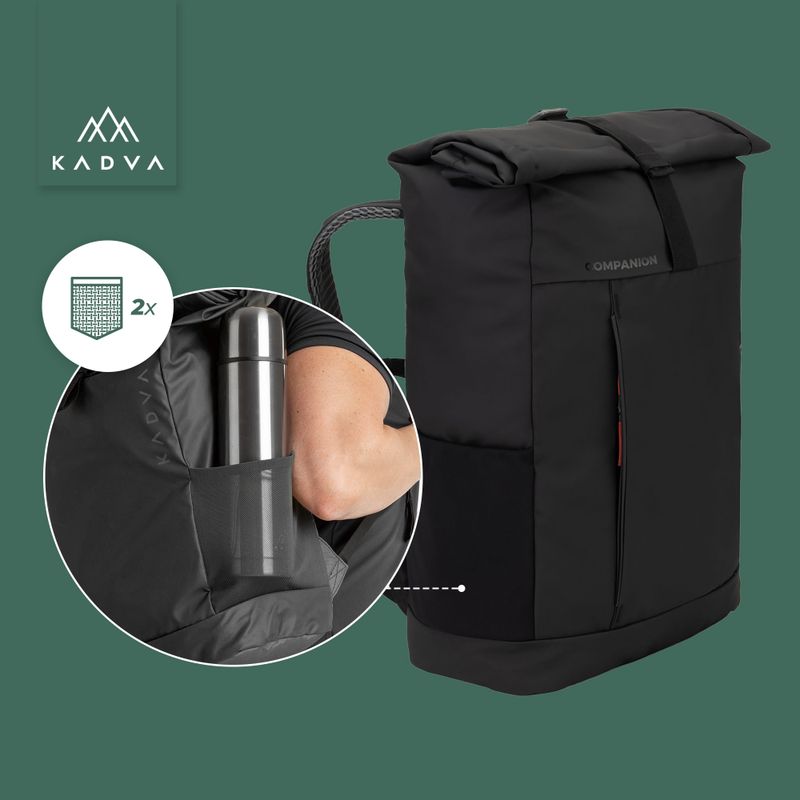 Rucsac de oraș KADVA Companion 20 l negru 11