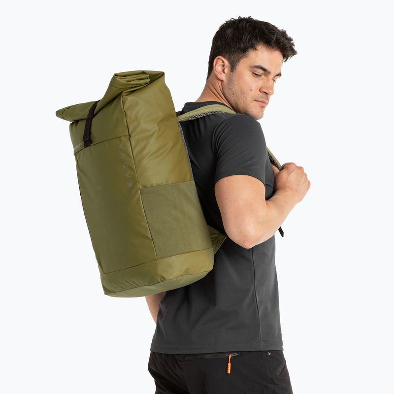 Rucsacul urban KADVA Companion 20 l kaki 9