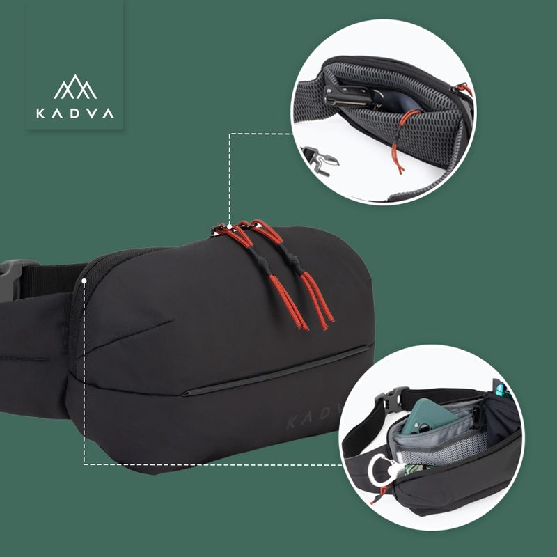 Borsetă KADVA Companion negru 13