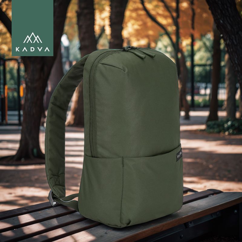 Rucsac de oraș KADVA CityQuest 9 l verde 9