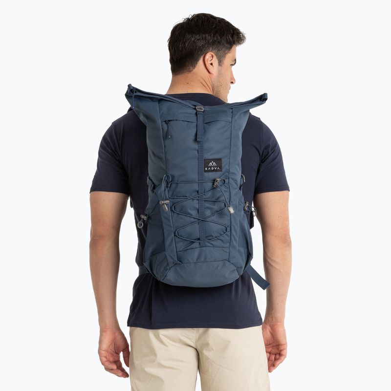 Rucsac de oraș KADVA CityQuest 22 l albastru marin 11
