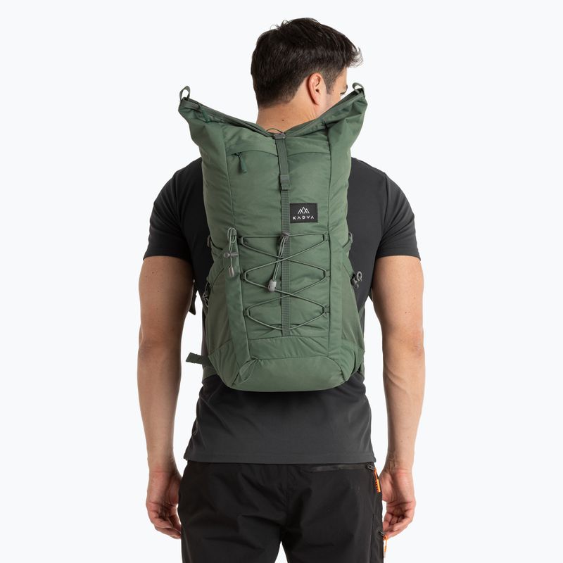 Rucsac de oraș KADVA CityQuest 22 l verde 11