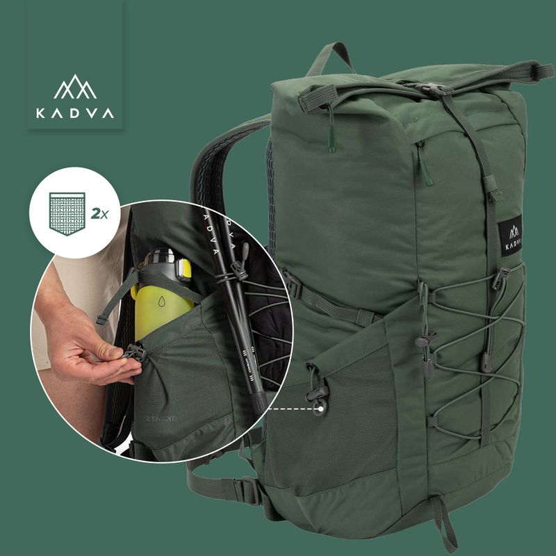 Rucsac urban KADVA CityQuest 22 l verde 21