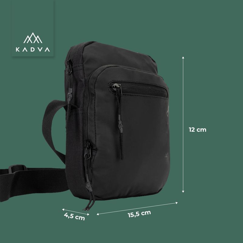 Plic KADVA Cangurera negru 12